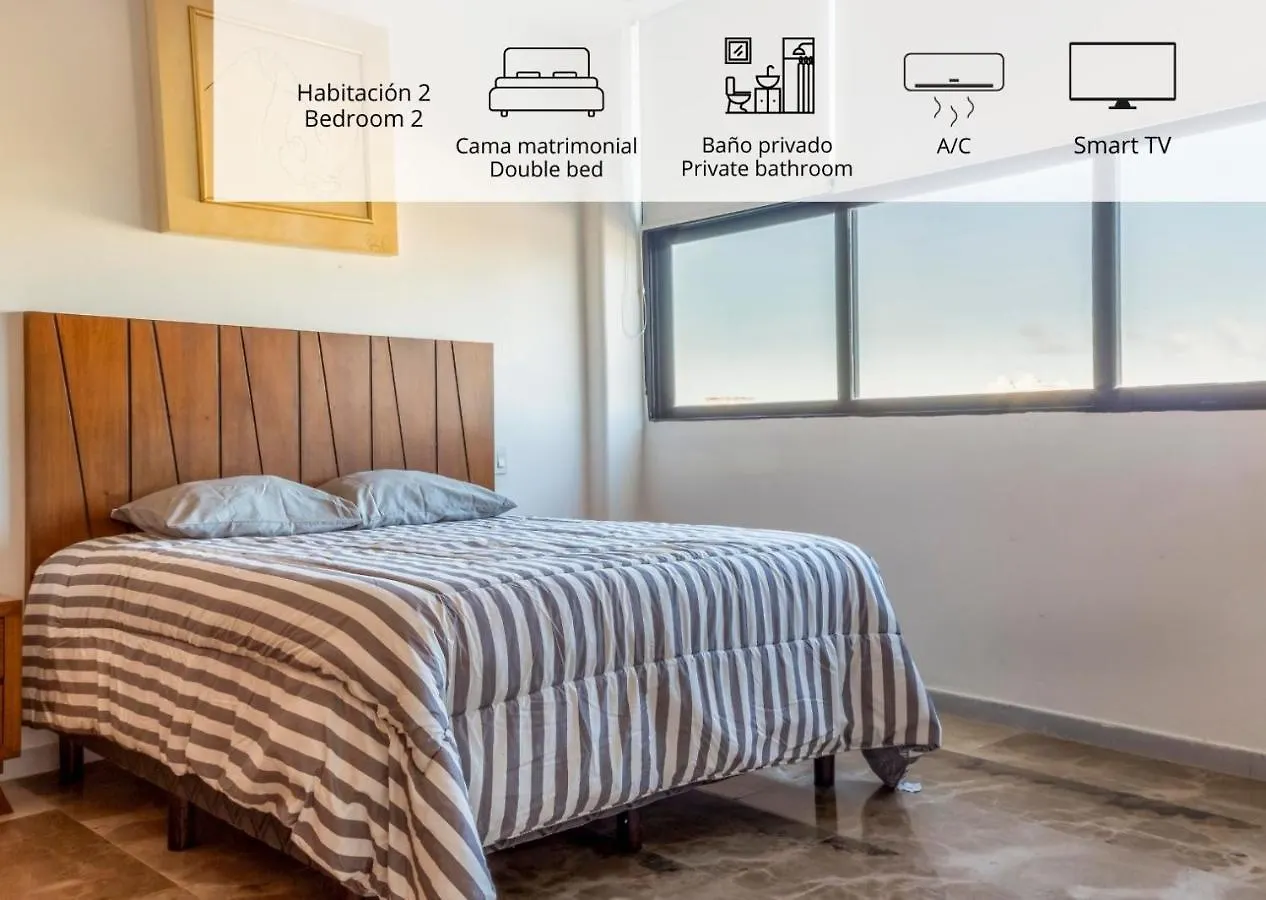 Penthouse Kuxtal Daire Playa del Carmen